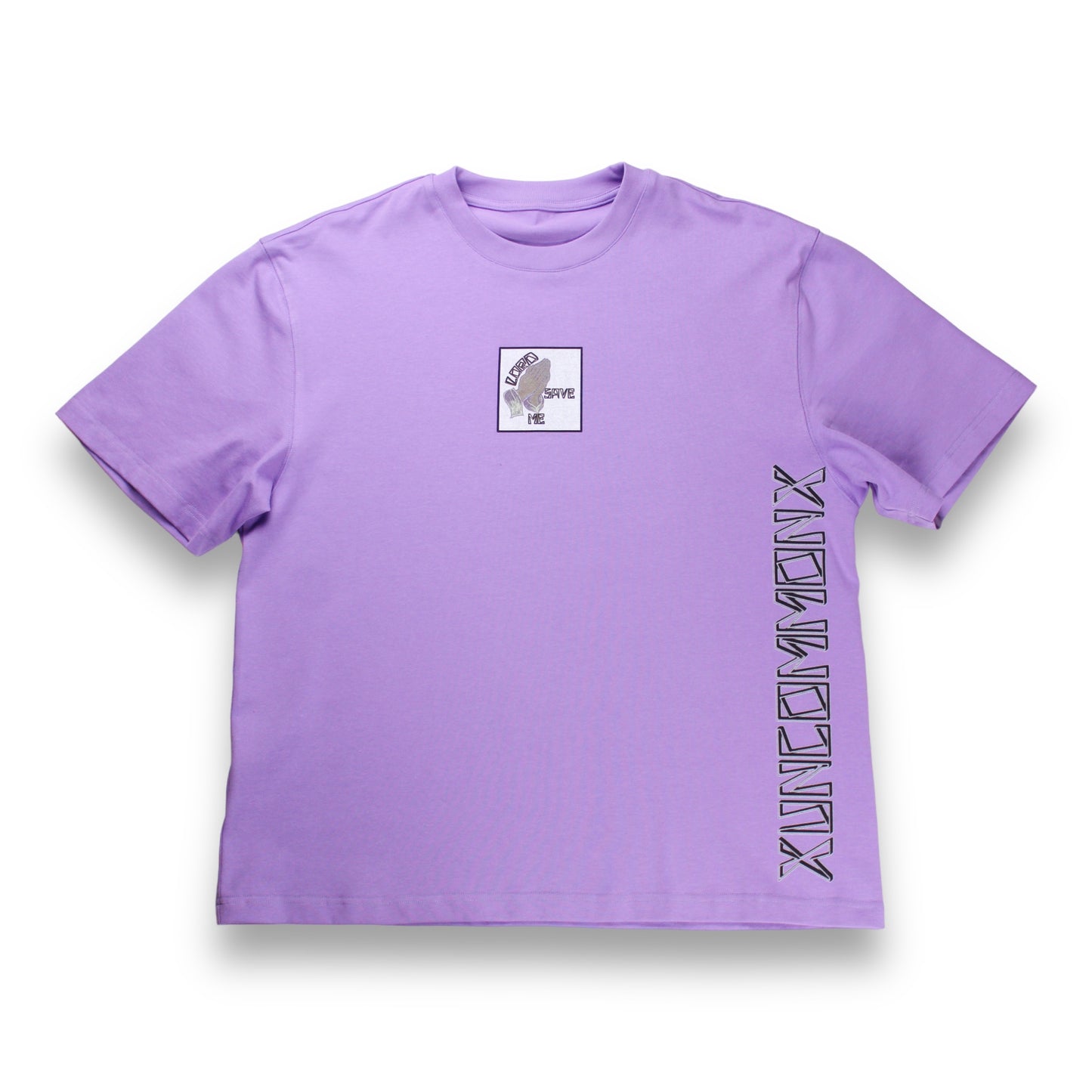 'Lord Save Me' S/S T-Shirt Lavender